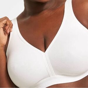 5 Lane Bryant Cotton Unlined No-Wire Bras. Size 38H Brand New with Tags.